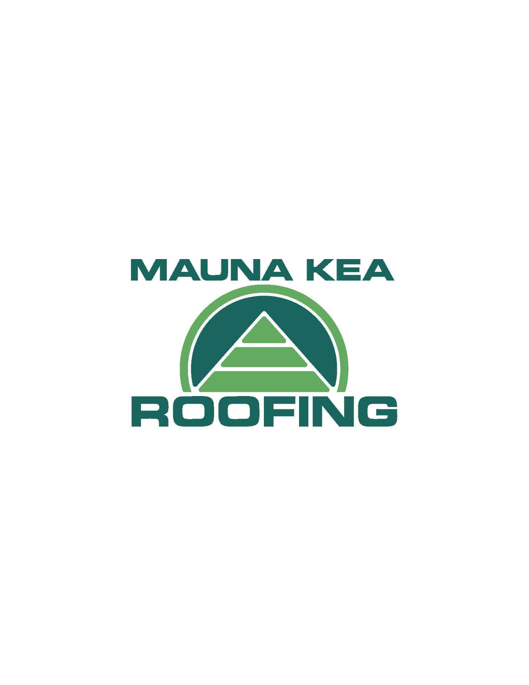 Mauna Kea Roofing Logo